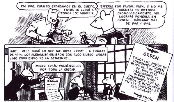 Pequeña muestra de la estética del cómic